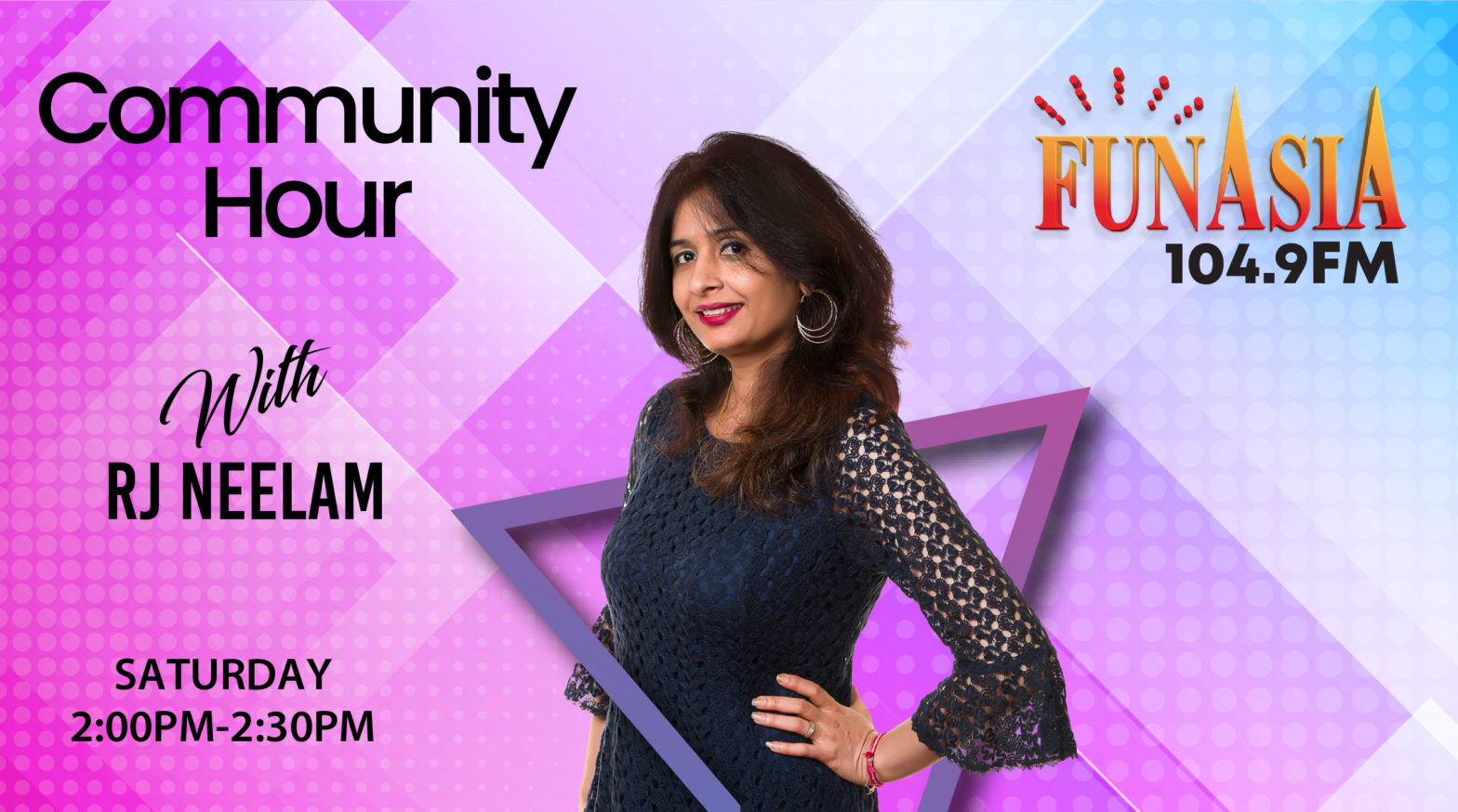 Coummunity Hour with Neelam Dave | Saturday | 2PM to 3PM