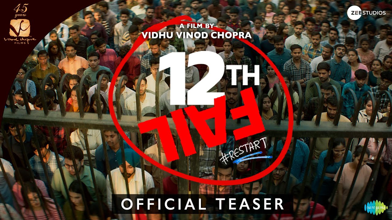 12th Fail | Official Teaser | Vidhu Vinod Chopra | Vikrant Massey |