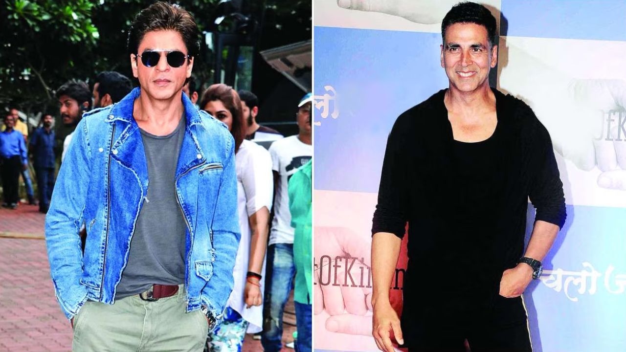 Shah Rukh Khan and Akshay Kumar recently engaged in a bromance on social media