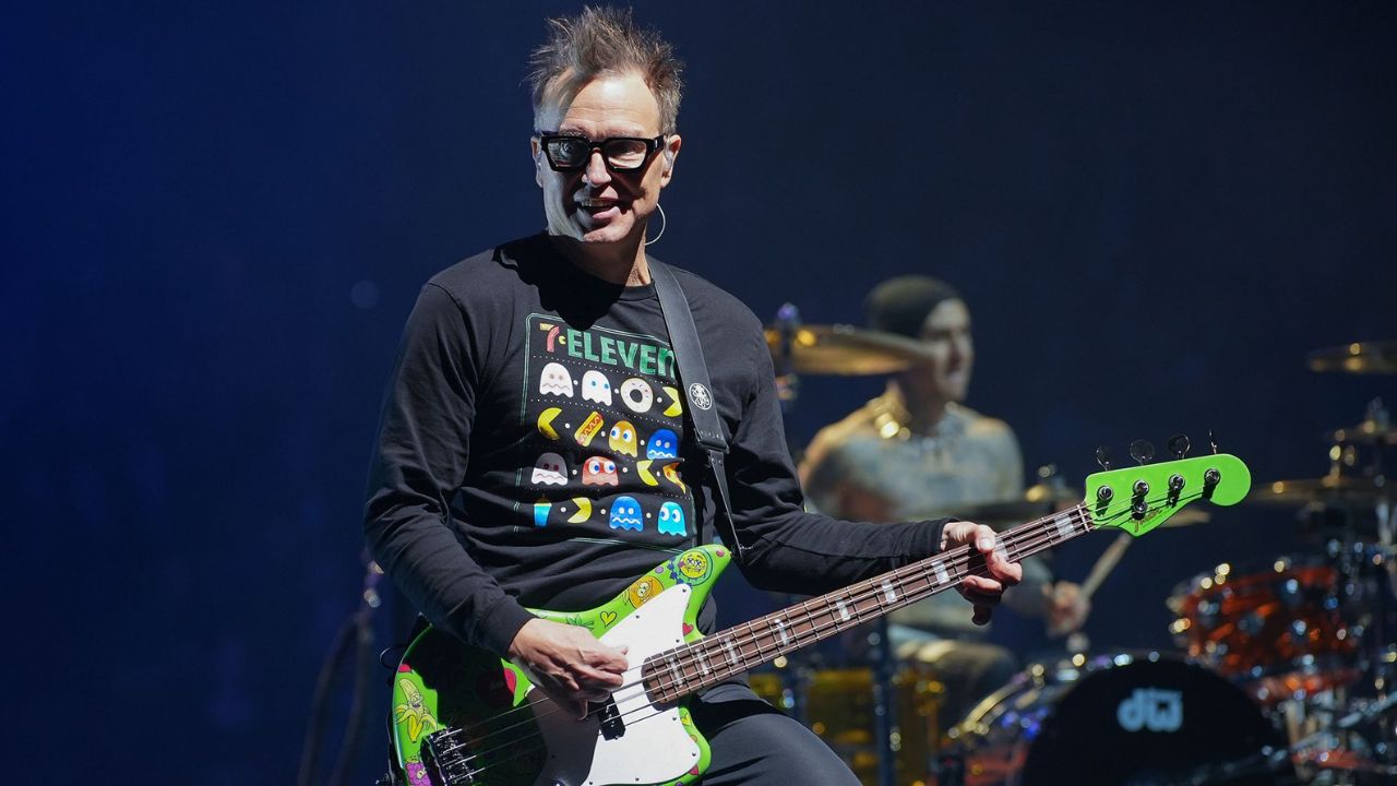 Blink-182 band announces their first new album in 12 years.