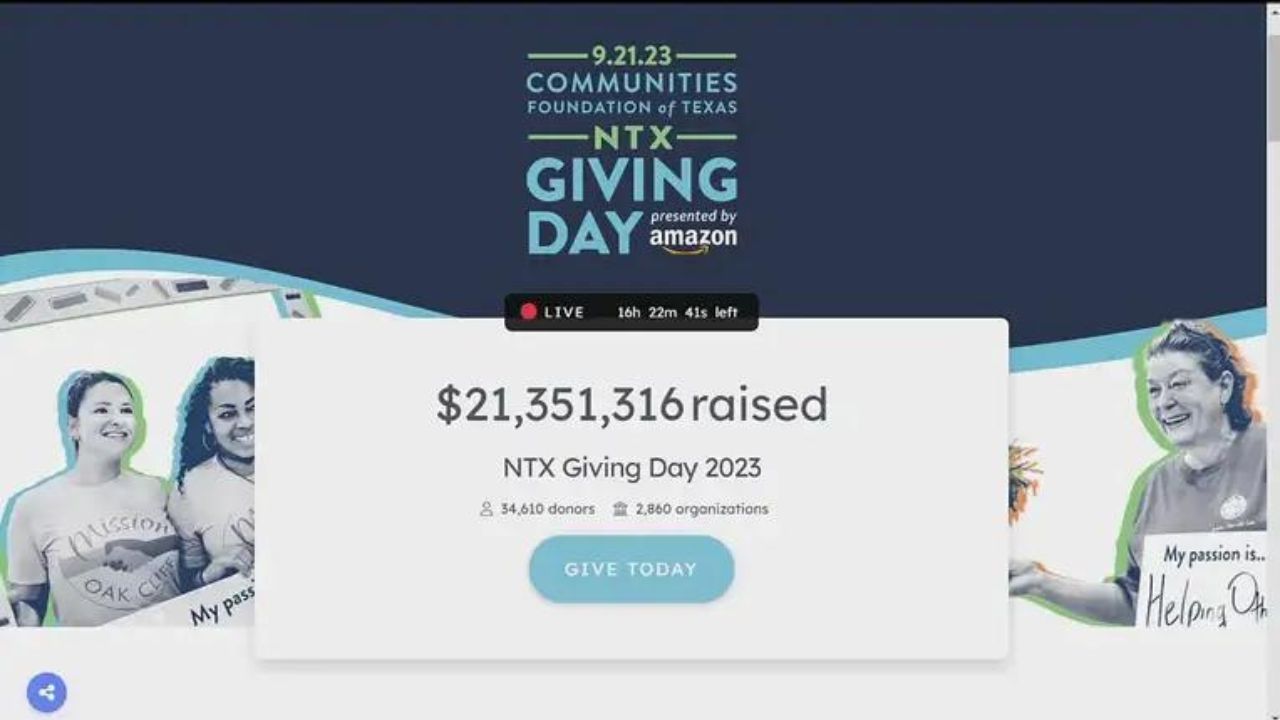 Local nonprofits ask people to make donations and extend support on North Texas Giving Day.