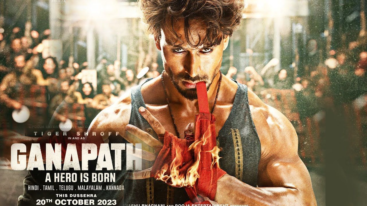 Tiger Shroff’s new poster for “Ganapath – A Hero Is Born” has created a buzz among his fans.