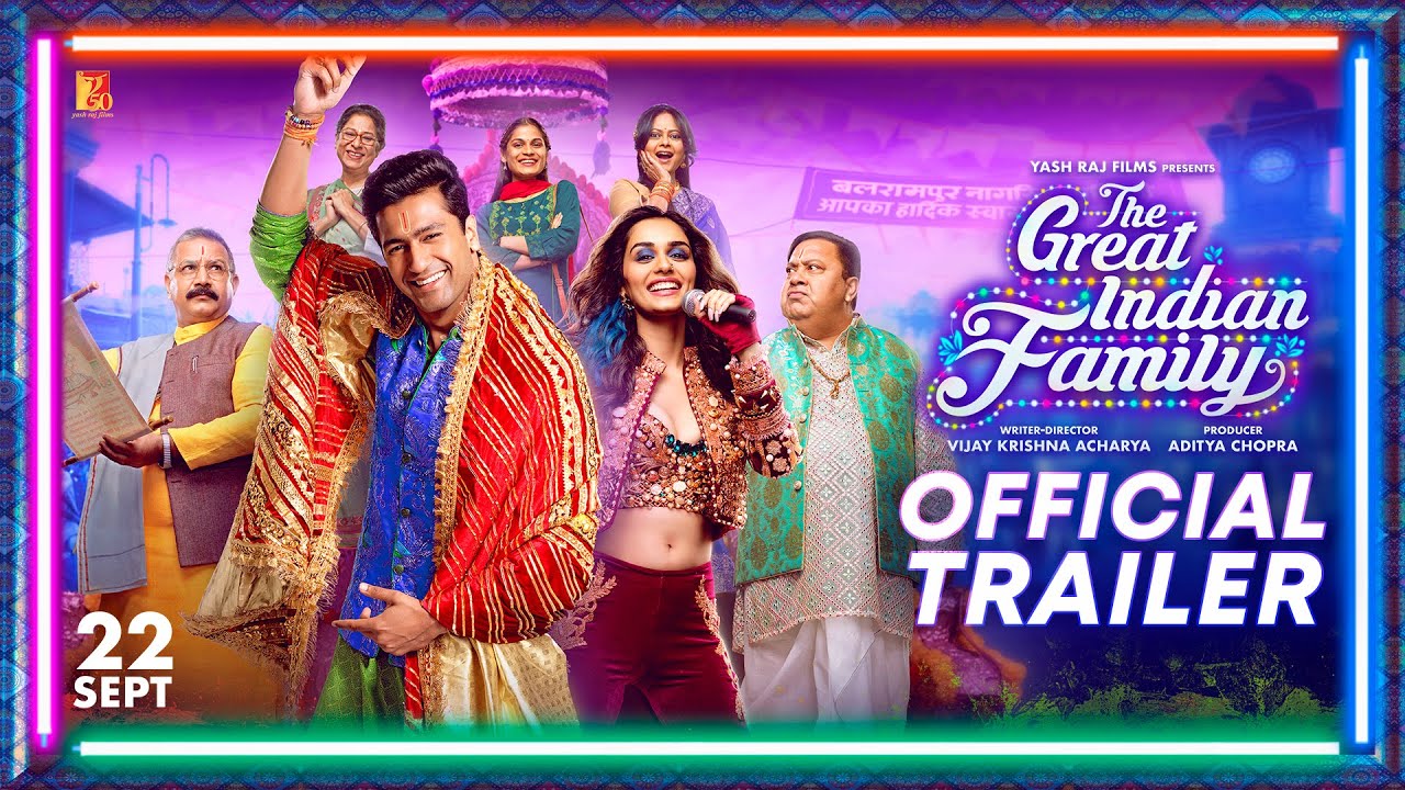 The Great Indian Family | Trailer | Vicky Kaushal, Manushi | Vijay Krishna Acharya |
