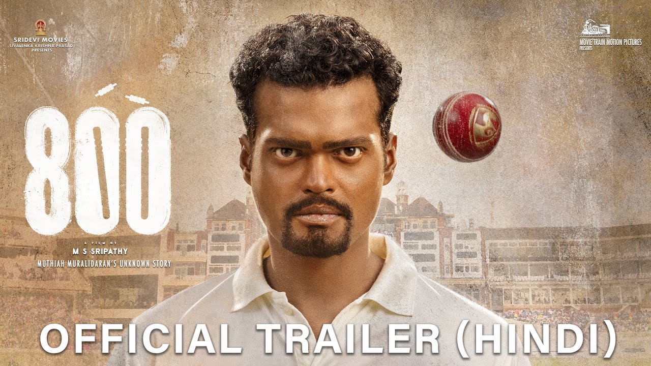 800 The Movie | Official Trailer | Hindi | Madhurr Mittal | Ghibran | MS Sripathy