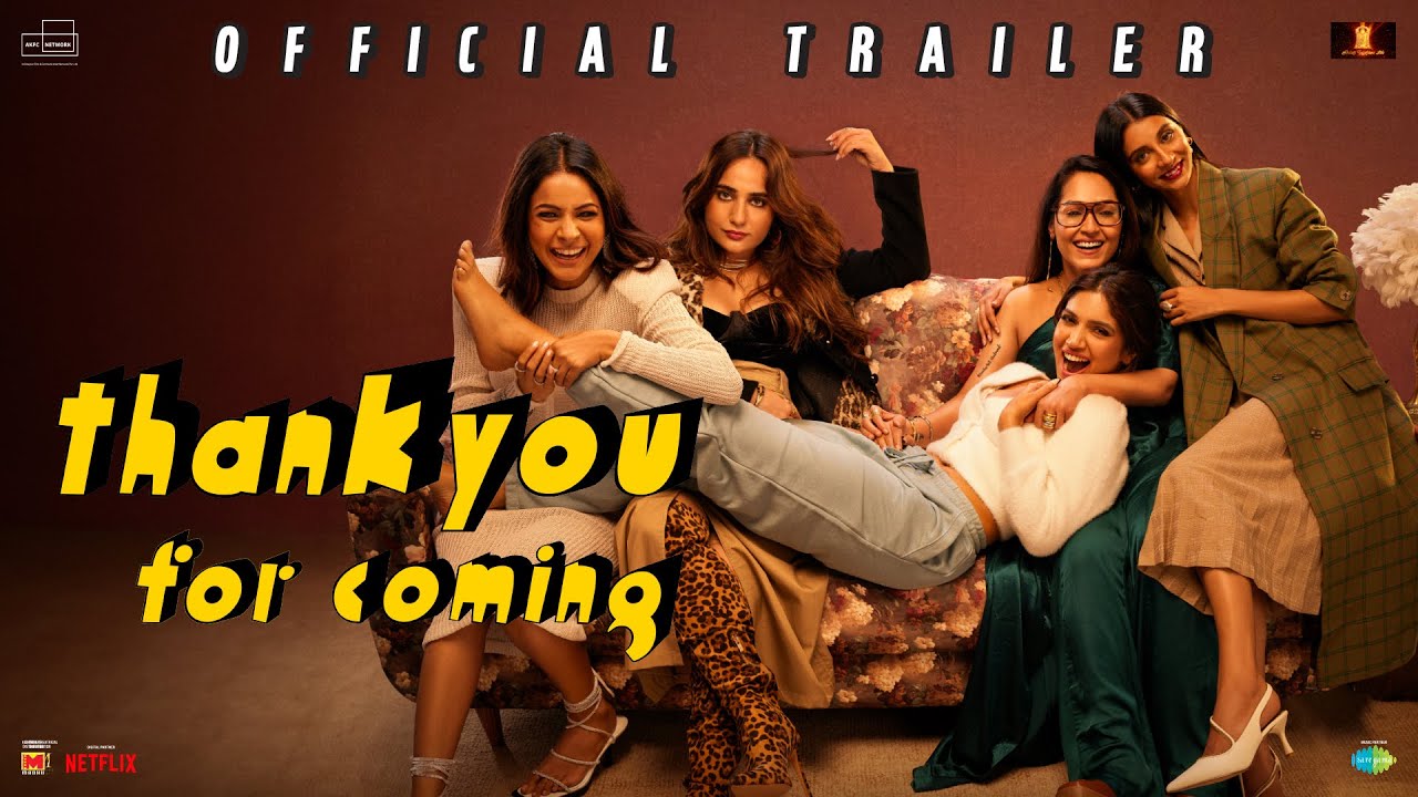 Thank You For Coming | Official Trailer | Bhumi | Shehnaaz | Dolly | Kusha | Shibani | Karan
