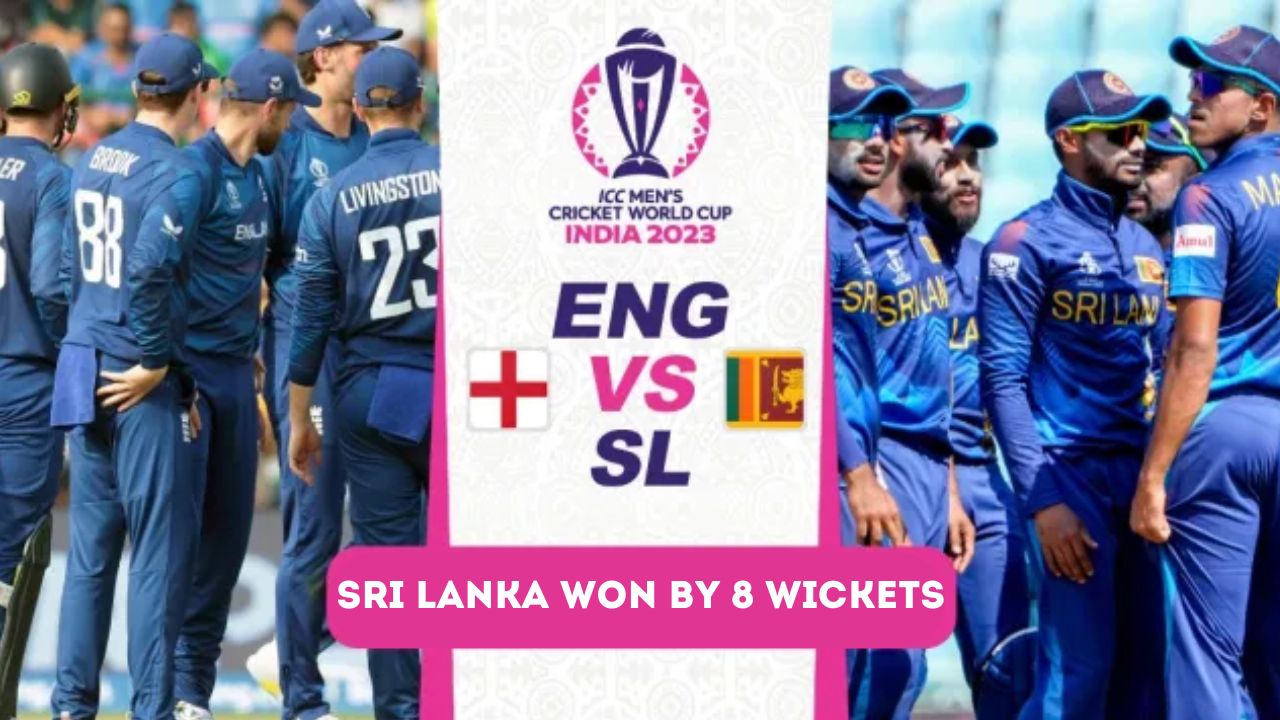 Sri Lanka beat England by 8 wickets, Defending Champs Stare at Early Exit