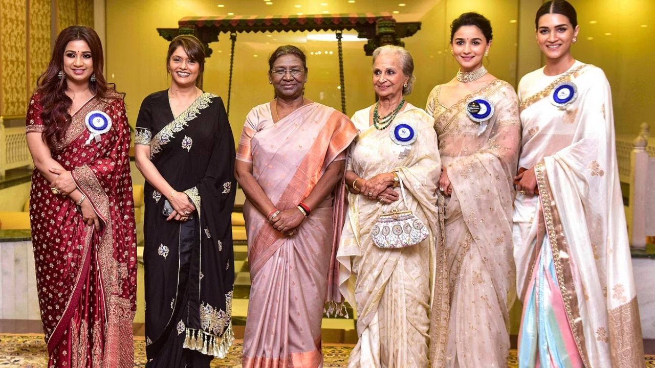 Waheeda Rehman Honored with ‘Dadasaheb Phalke Award’ at the 69th National Film Awards