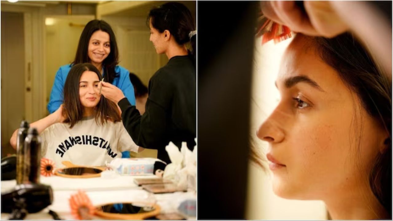 Alia Bhatt starts shooting for Jigra, shares photos from sets