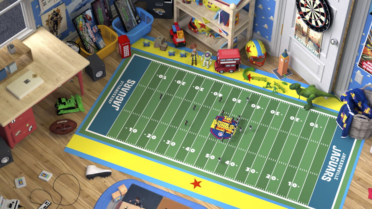 Toy Story’ meets the NFL: Sunday’s Falcons-Jaguars game to have exciting presentation for kids