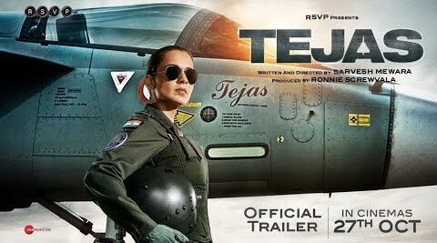 Tejas | Official Trailer | Kangana Ranaut | Sarvesh M | Ronnie S | In Cinemas 27 Oct