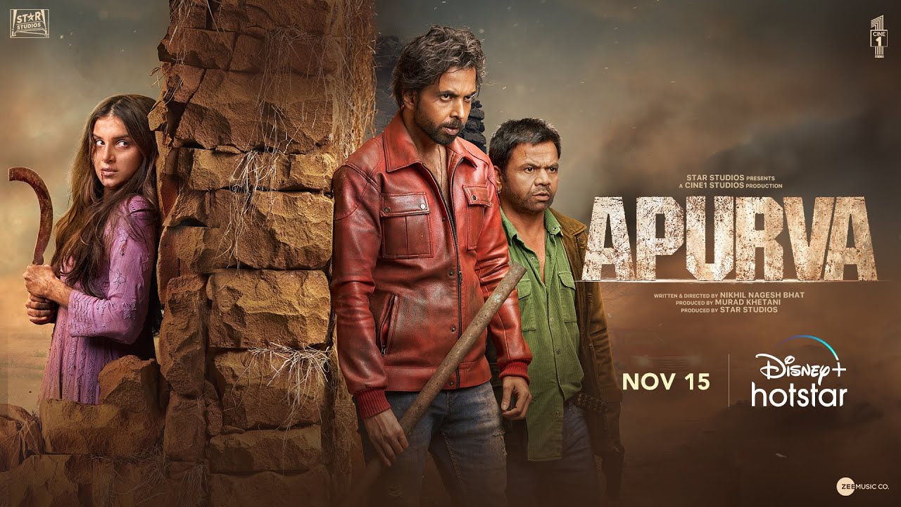 Apurva | Official Trailer | 15th November | Tara Sutaria | DisneyPlus Hotstar