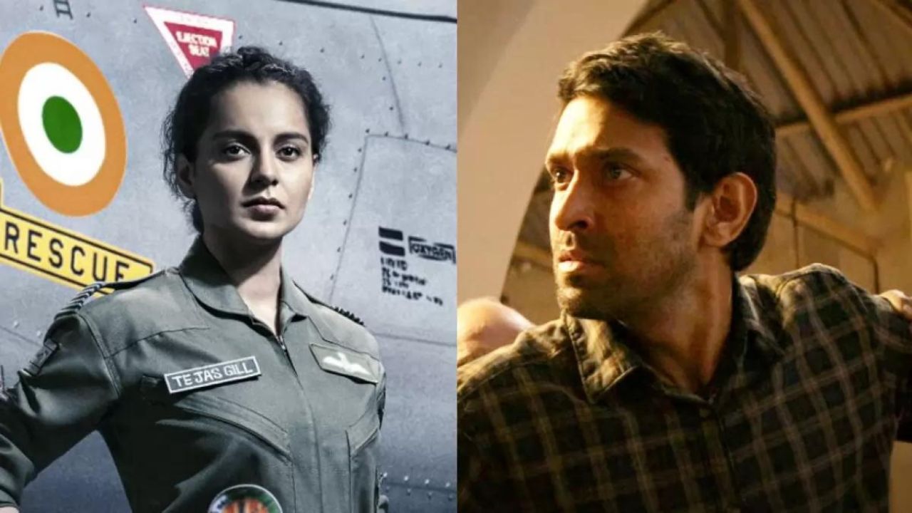 “Tejas vs 12th Fail” Box Office Collection: Vikrant Massey Film Soars 6 Times Higher