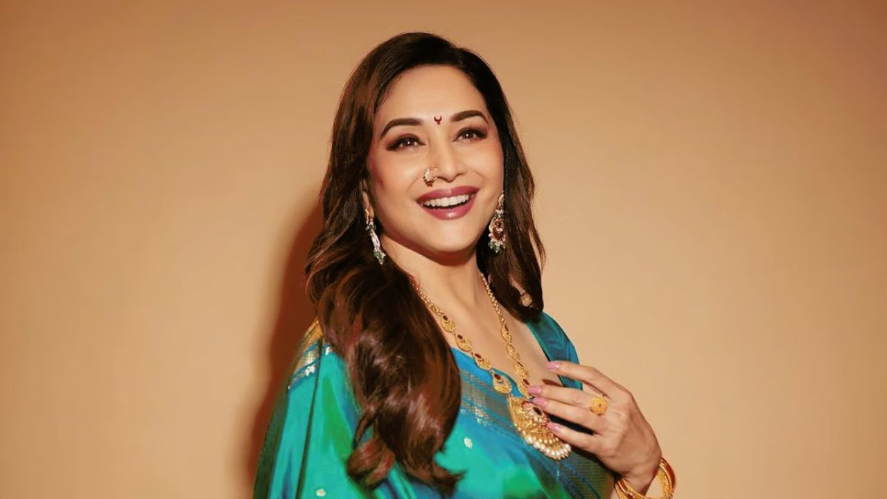 Madhuri Dixit Emotional as She Receives Special Recognition at IFFI 2023 for Contribution to Indian Cinema