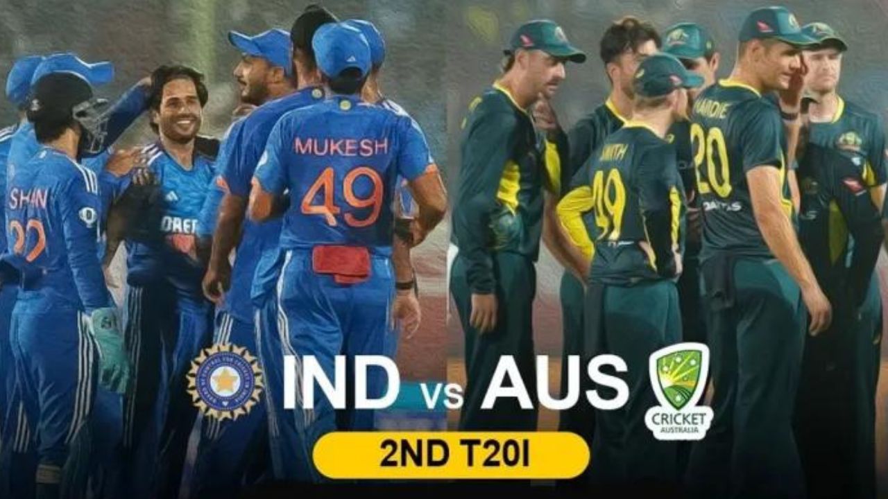 India Dominates 2nd T20I, Defeats Australia by 44 Runs to Lead Series 2-0