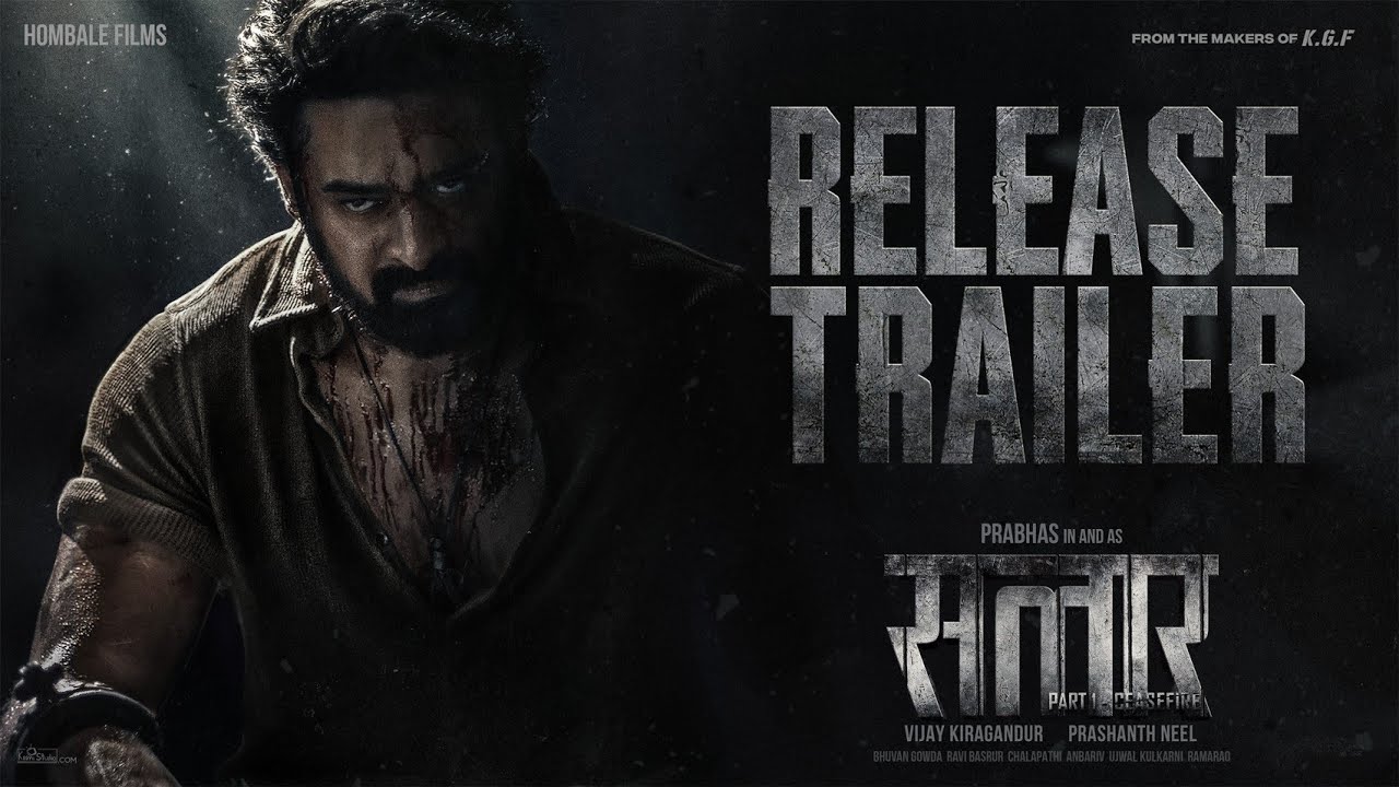 Salaar | Release Trailer – Hindi | Prabhas | Prashanth Neel | Prithviraj | Shruthi | Hombale Films