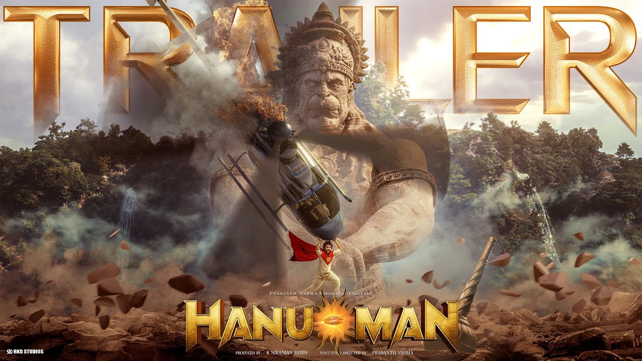 Hanuman | Hindi Trailer | In Cinemas 12th Jan, 2024 | Prasanth Varma | Teja Sajja | RKD Studios