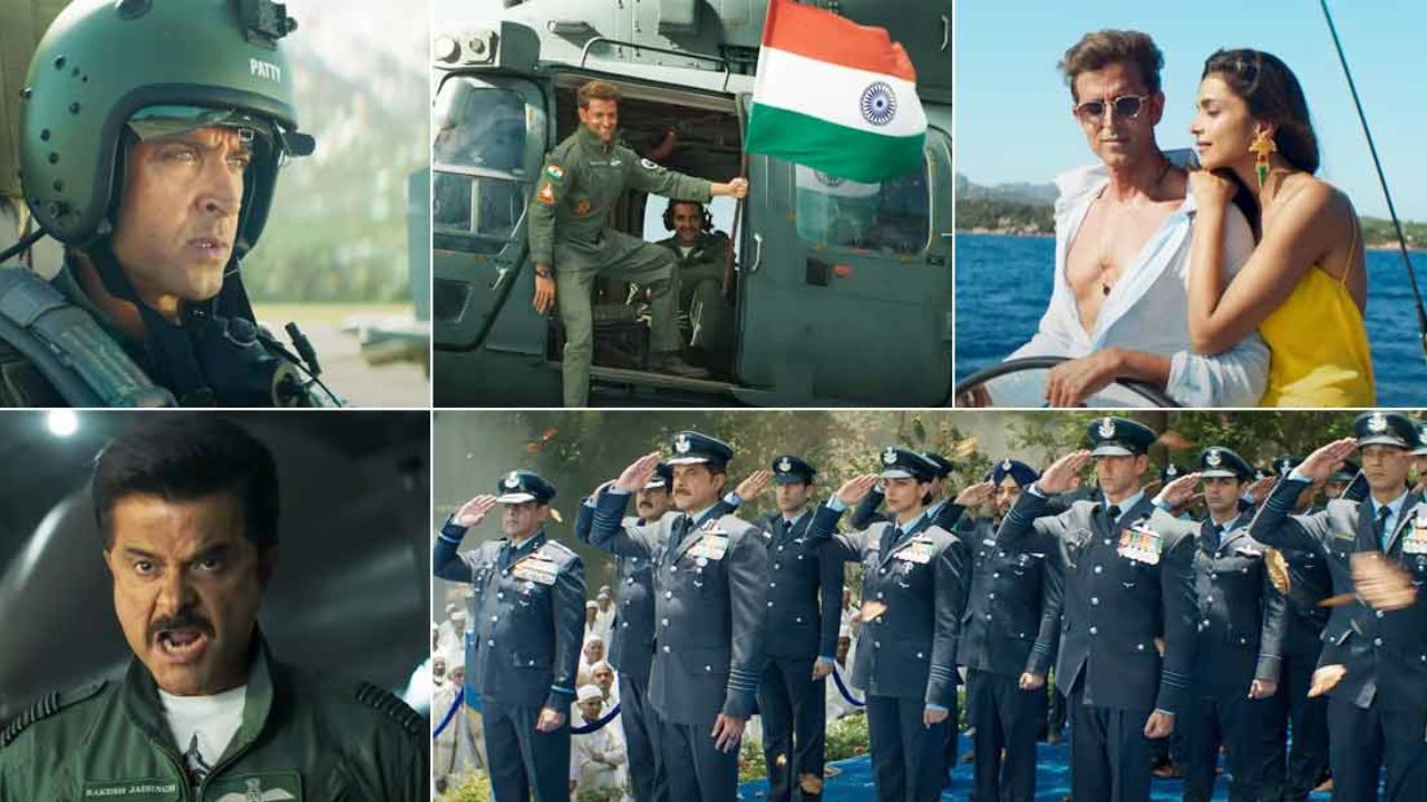 Hrithik Roshan’s Fighter Trailer Review: A Patriotic Saga with Deepika Padukone Promises Republic Day Blockbuster