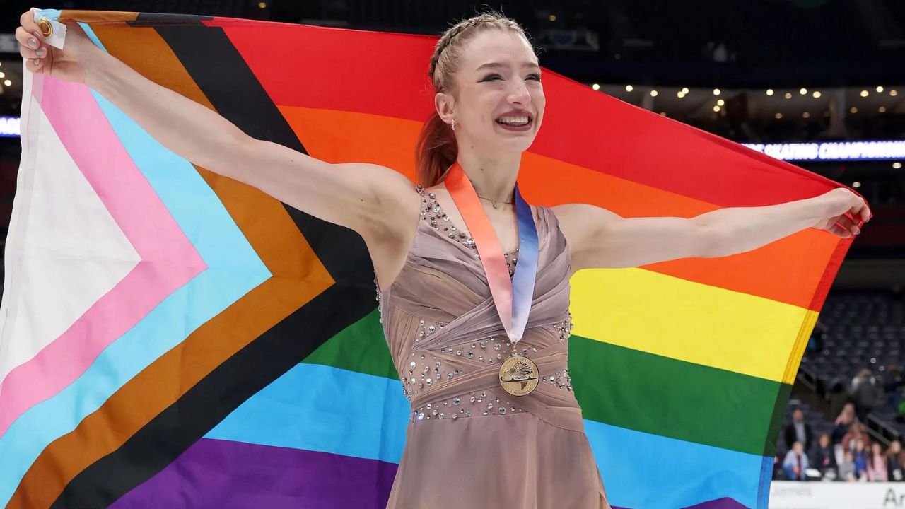 Amber Glenn Historic Victory: First LGBTQ Woman to Win U.S. Figure ...