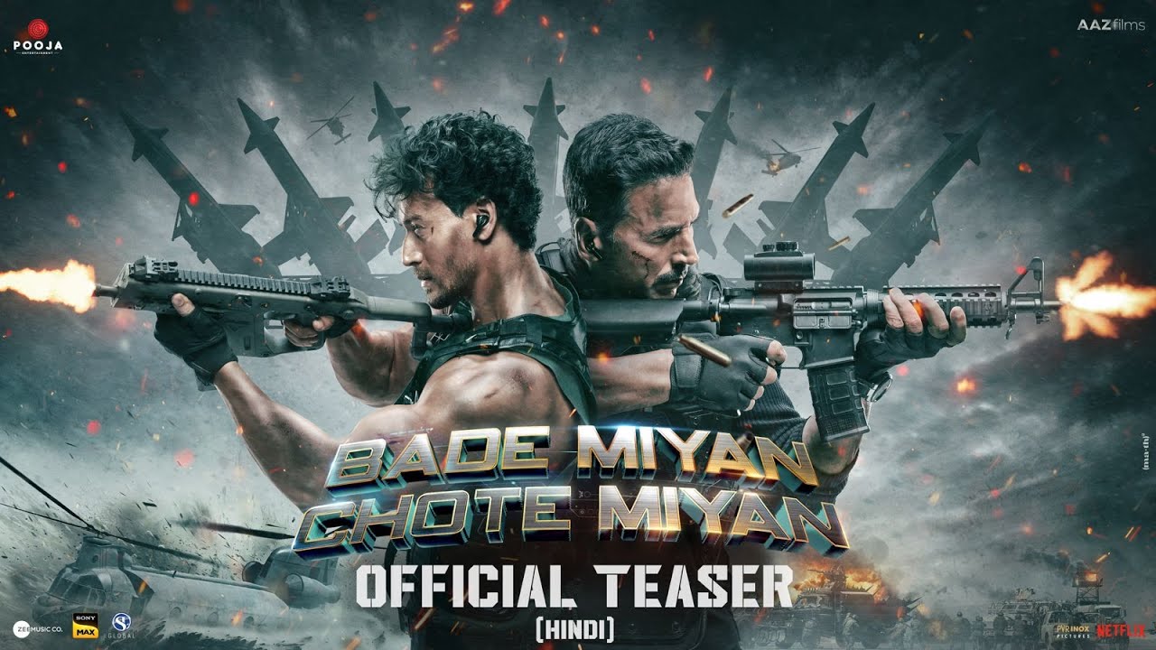 Bade Miyan Chote Miyan | HINDI TEASER | Akshay, Tiger,Prithvira j| AAZ | Vashu B,Jackky,Deepshikha,Himanshu