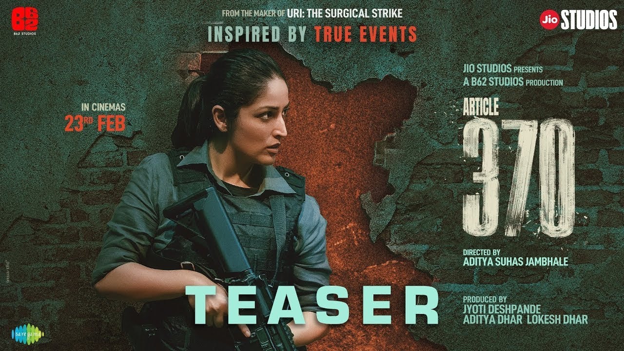 Article 370 | Official Teaser | Yami Gautam, Priya Mani | 23rd Feb 2024 | Jio Studios