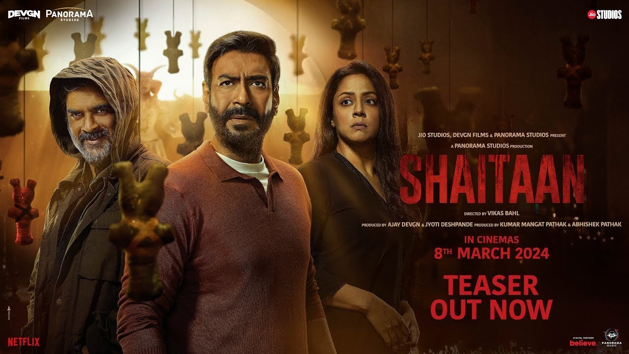 Shaitaan | Teaser | Ajay Devgn, R Madhavan, Jyotika | Jio Studios, Devgn Films, Panorama Studios