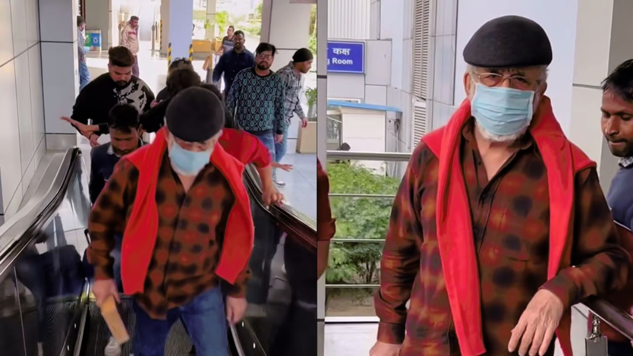 Naseeruddin Shah’s Airport Selfie Incident Sparks Internet Support