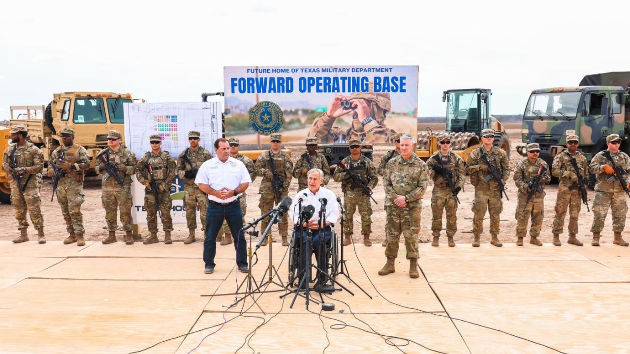 Texas Governor Announces Forward Operating Base at Southern Border