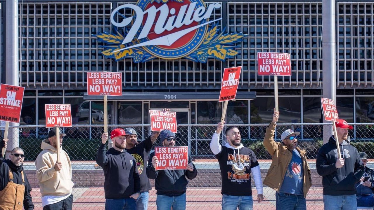 Molson Coors Workers Resume Strike in Fort Worth