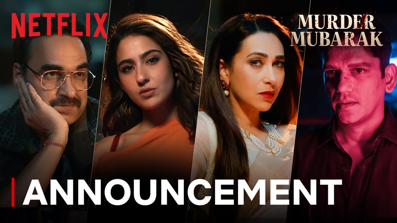 Murder Mubarak | Announcement | Pankaj Tripathi, Sara Ali Khan, Vijay Varma, Karisma Kapoor