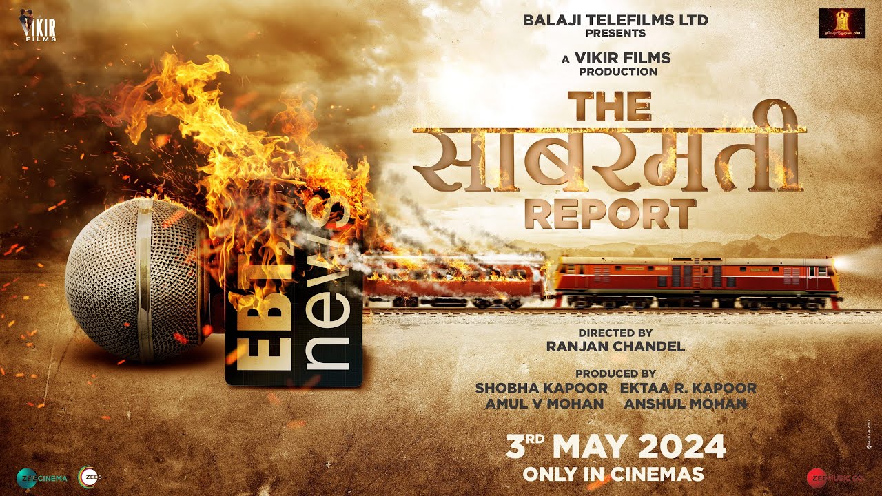 The Sabarmati Report | Teaser | Vikrant Massey, Raashii Khanna, Riddhi Dogra| Releasing May 3, 2024