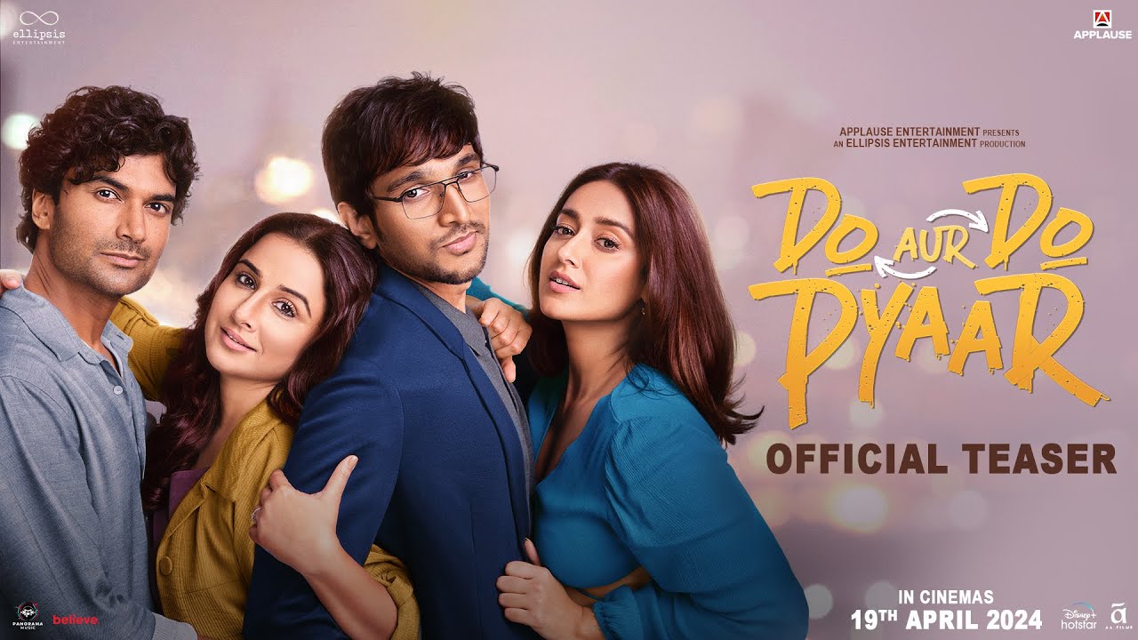 Do Aur Do Pyaar | Official Teaser | Vidya B, Pratik G, Ileana D, Sendhil R