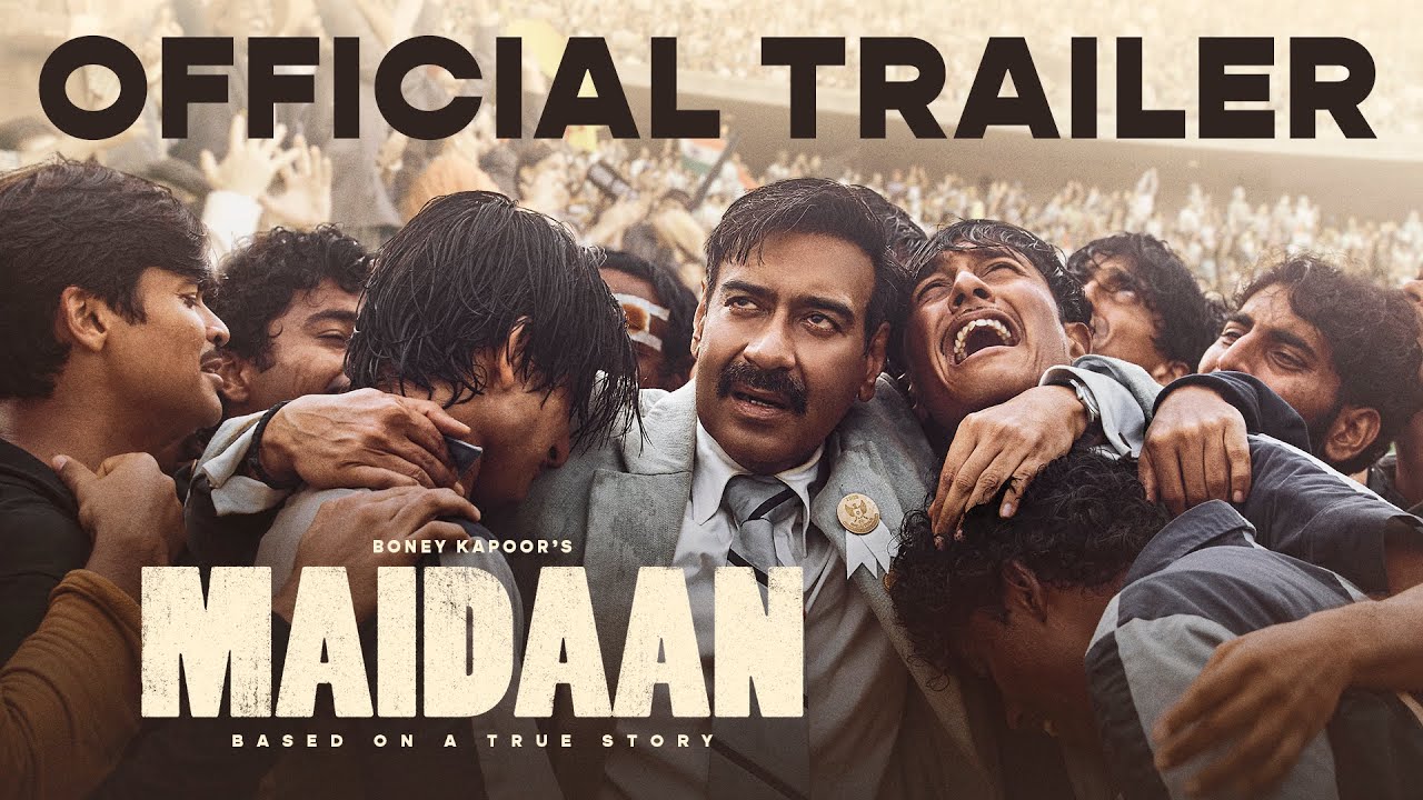 Maidaan | Trailer | Ajay Devgn | Amit Sharma | Boney K | A.R. Rahman | Fresh Lime Films | EID 2024