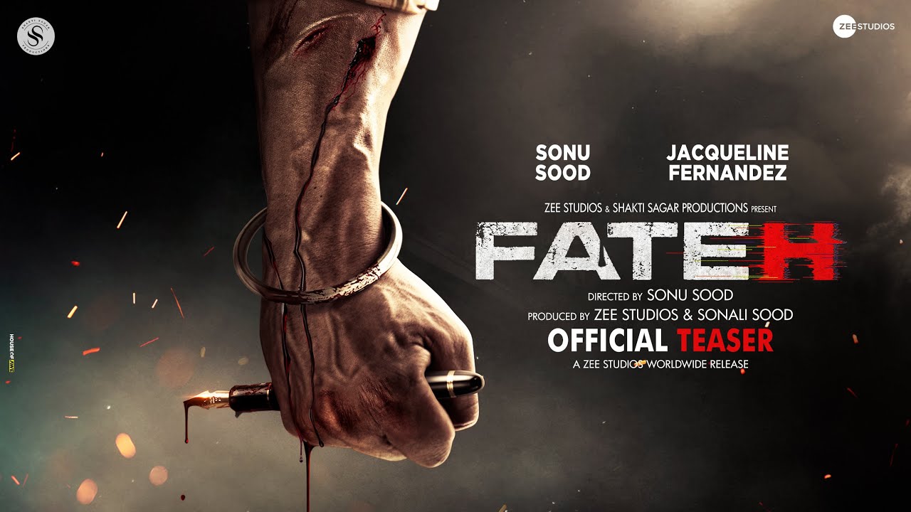 FATEH | Official Teaser | Sonu Sood | Jacqueline Fernandez | 2024