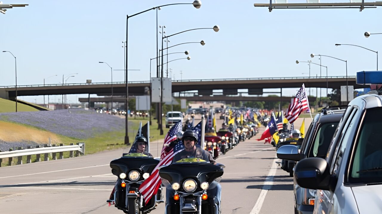Medal of Honor Recipients Honored with Motorcade from DFW to Gainesville