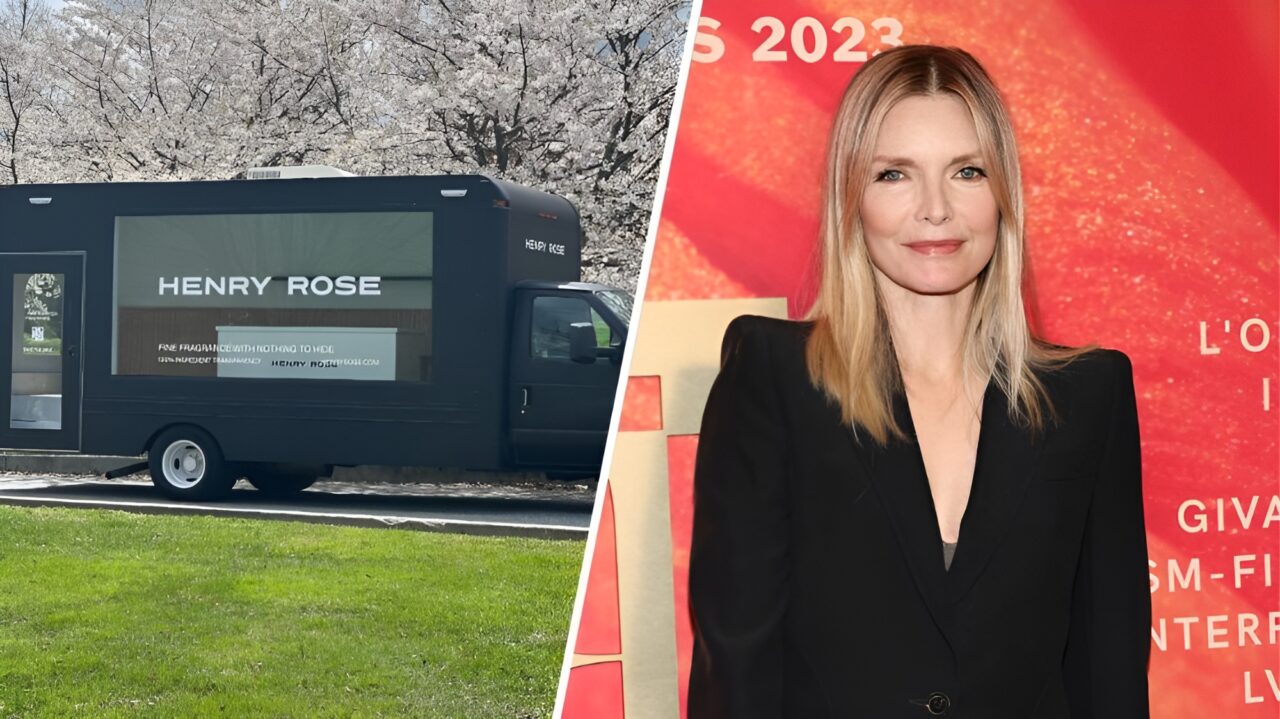 Michelle Pfeiffer Henry Rose Fragrances Heads to Dallas with Glass Truck Tour