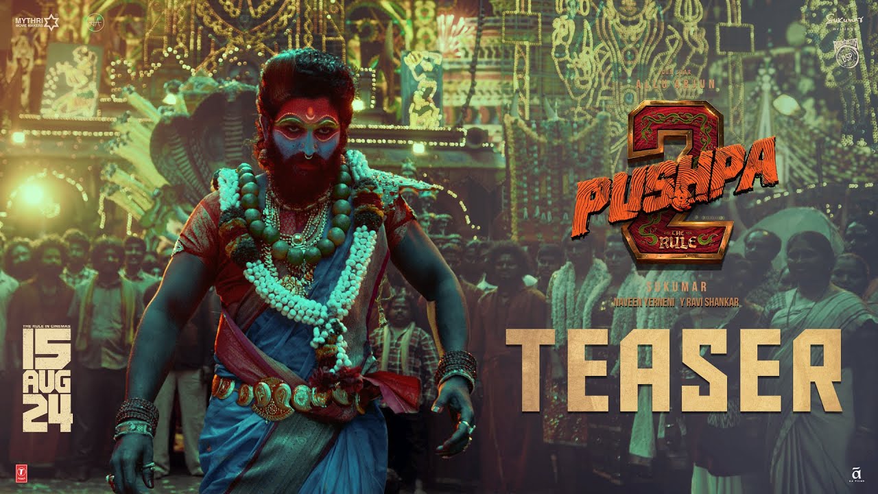 Pushpa 2 The Rule | Teaser | Allu Arjun | Sukumar | Rashmika Mandanna | Fahadh Faasil | DSP
