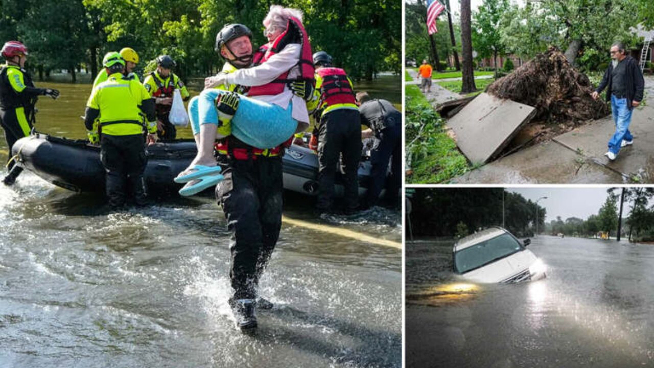Torrential Rains Flood Texas, Force School Closures and Rescues