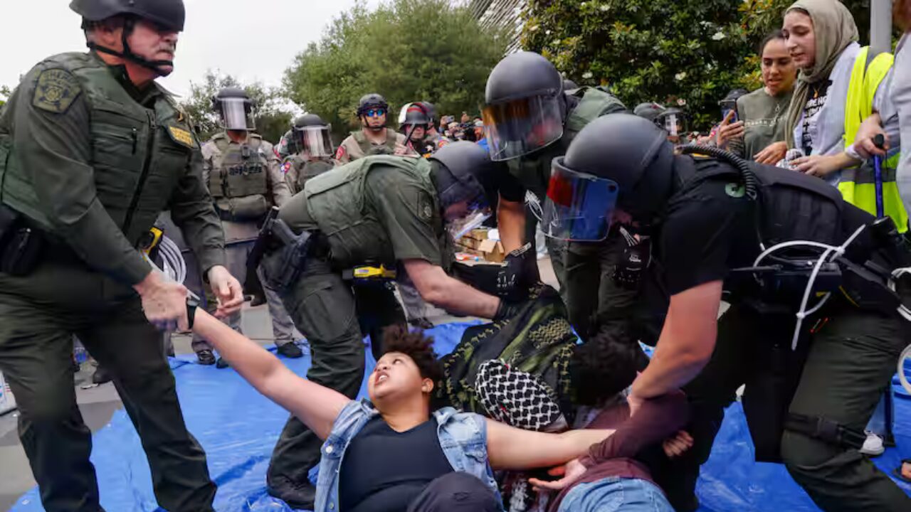 UT Dallas Encampment Protest: Law Enforcement Removes Demonstrators, 17 Arrested