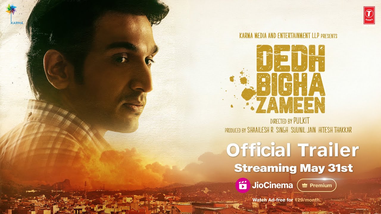 Dedh Bigha Zameen | Official Trailer | Pratik Gandhi | Khushali Kumar | 31st May | JioCinema