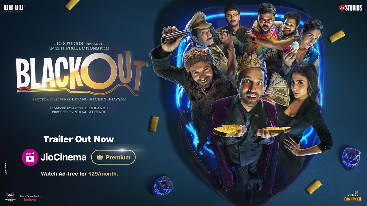 Blackout | Trailer | JioCinema Premium | 7th Jun | Vikrant Massey, Mouni Roy, Sunil Grover