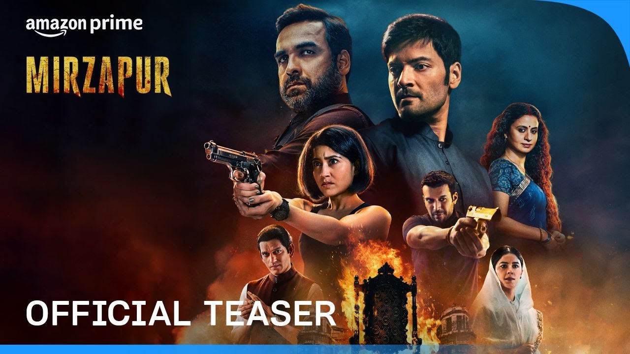 Mirzapur Season 3 | Official Teaser | Pankaj Tripathi, Ali Fazal, Shweta Tripathi, Rasika Dugal