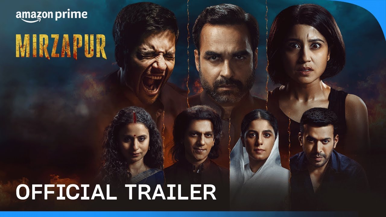 Mirzapur Season 3 | Official Trailer | Pankaj Tripathi, Ali Fazal, Shweta Tripathi, Rasika Dugal