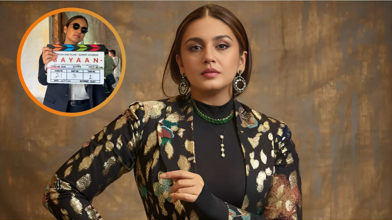 Huma Qureshi Reveals Her Look for Bayaan, Shares Exciting Set Pictures