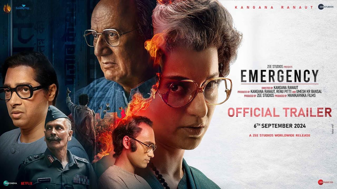 Emergency | Official Trailer | In Cinemas 6th September | Kangana Ranaut