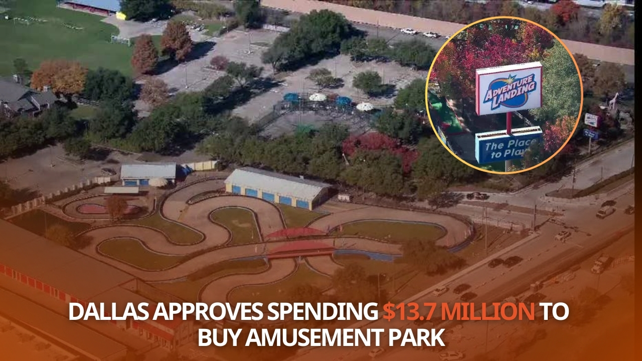 City of Dallas Acquires Adventure Landing Entertainment Venue for $13.6 Million