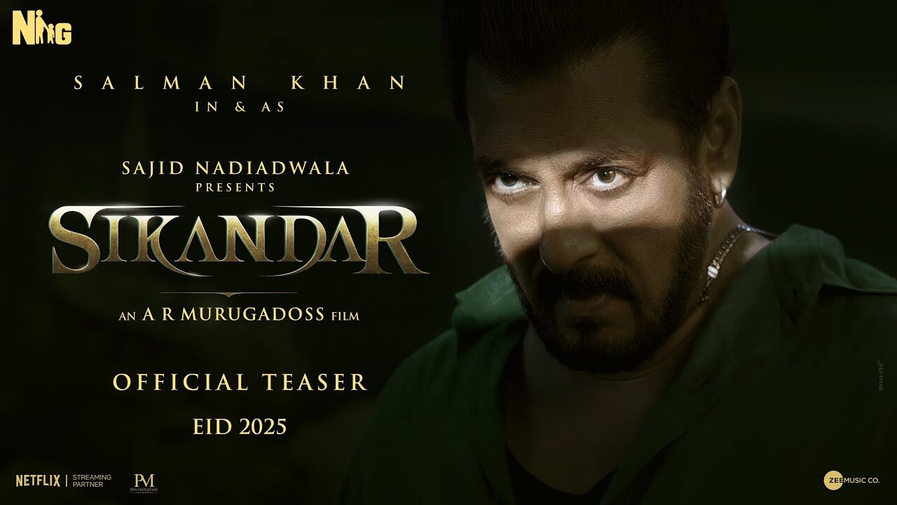 SIKANDAR | Official Teaser | Salman Khan | Sajid Nadiadwala | A.R. Murugadoss | EID 2025