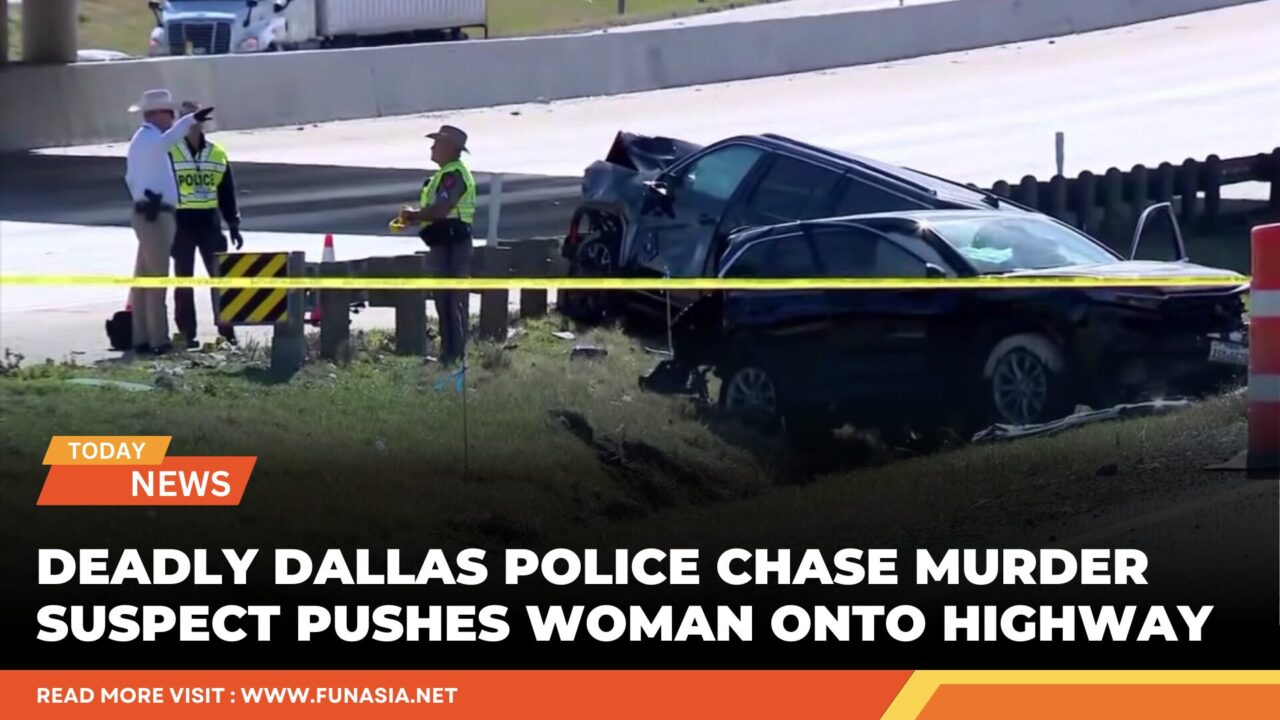 Murder Suspect Pushes Woman Out of Car Before Deadly Dallas Police Chase