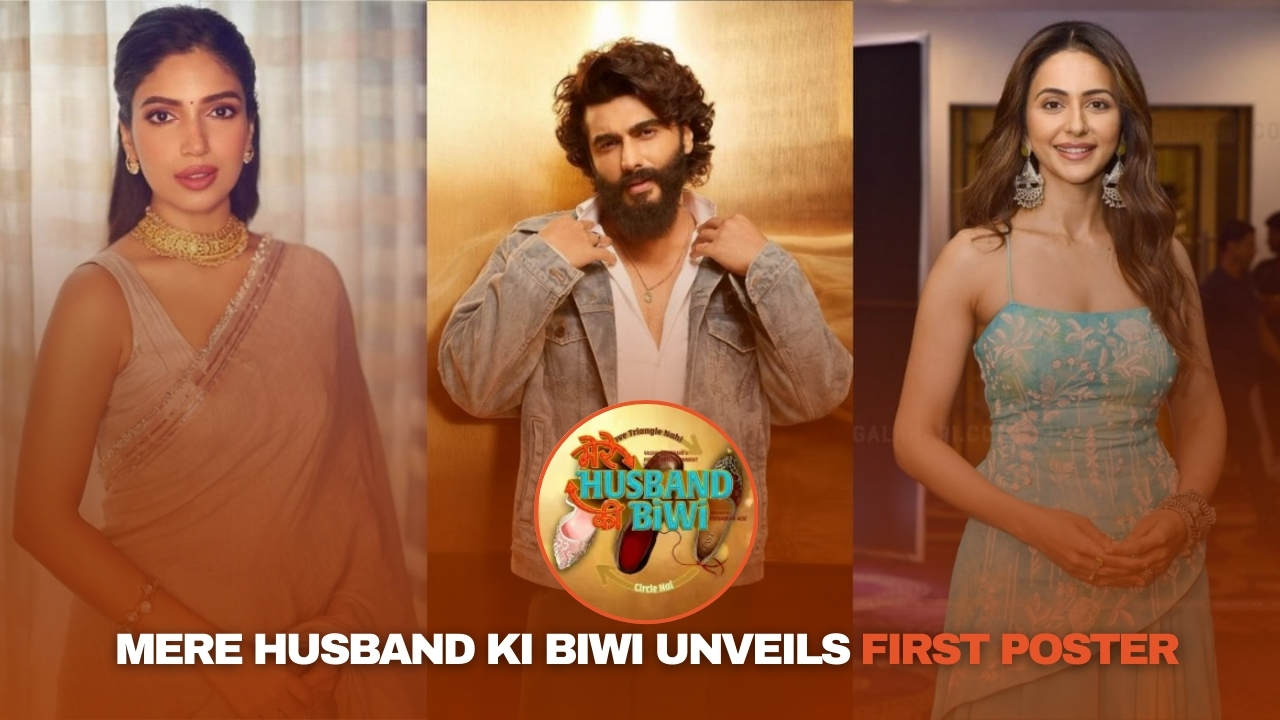 Arjun Kapoor, Rakul Preet Singh, Bhumi Pednekar Starrer Mere Husband Ki Biwi Unveils First Poster