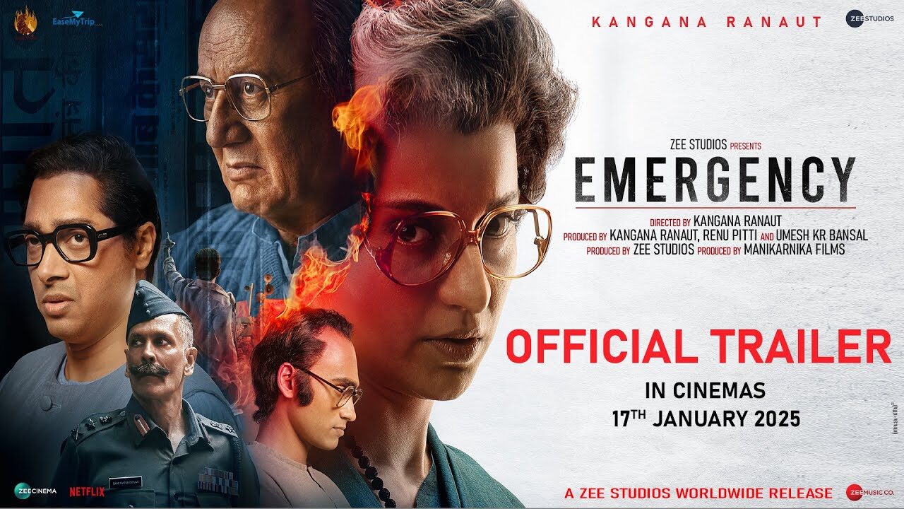 Emergency | Official Trailer 2 | Kangana Ranaut | In Cinemas 17th January, 2025