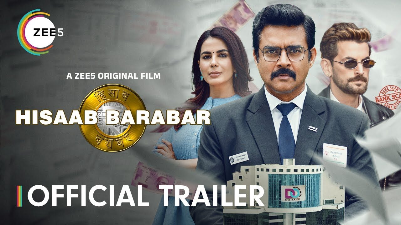 Hisaab Barabar | Trailer | R Madhavan | Neil Nitin Mukesh | Ashwni Dhir | ZEE5